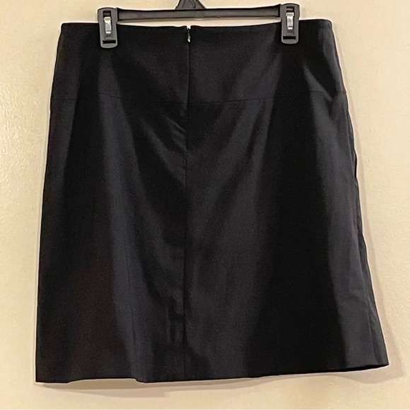 COACH Inverted Pleat Skirt in Black - Picture 3 of 5